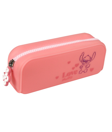 Saszetka silikonowa Disney Fashion Stitch różowa