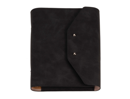 Organizer budżetownik 2026 B6 czarny nubuk