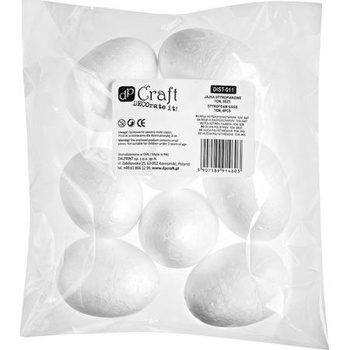 Jajka styropianowe 7cm 8 szt.