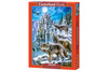 Puzzle 1500 Wilki i zamek C-151141-2