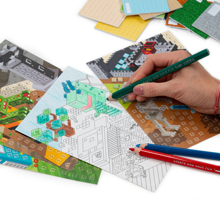 Mozaika i kolorowanka Pixel Kidea