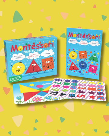 Karty edukacyjne Montessori Zrób to sam