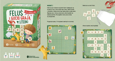 Gra Feluś i Gucio grają w literki