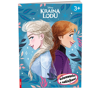 Disney Kraina Lodu Kolorowanka z naklejkami NA-9143