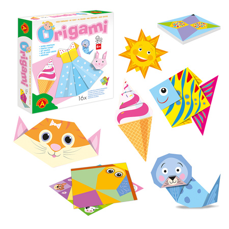 Moje pierwsze origami sukienka