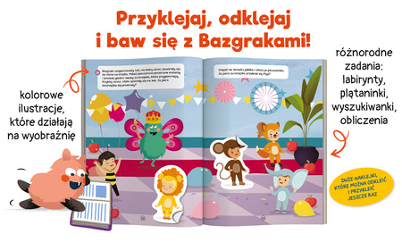 Bazgraki i zabawy 2-latków. Kapitan Nauka. Bazgraki