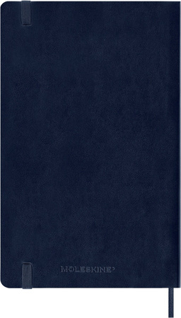 Kalendarz 2026 12M Moleskine L tygodniowy miękka oprawa Sapphire blue13x21cm