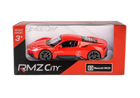 RMZ City Maserati MC20 czerwony w skali 1:37