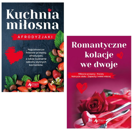 Pakiet Kuchnia miłosna /Romantyczne kolacje we dwoje