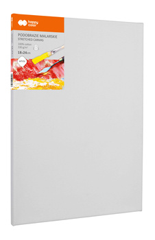 Podobrazie malarskie bawełniane 18X24cm płótno 330gsm Happy color