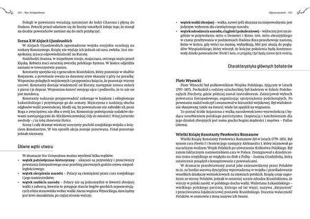 Noc listopadowa. Lektura z opracowaniem