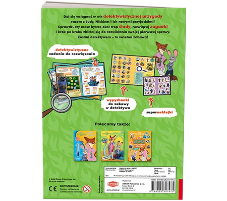 Disney Zwierzogród 2 Detektyw na tropie DET-9102