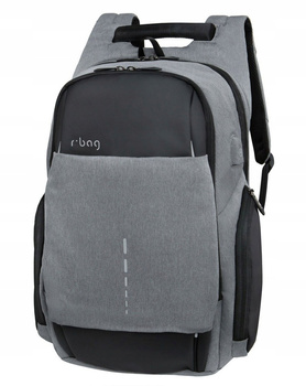 Plecak męski na laptopa r-bag Drum Grey