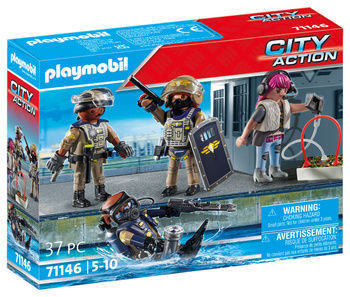 Playmobil Zestaw figurek jednostki specjalnej 71146