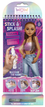 Zestaw kreatywny szkicownik WOW Splash and Create Mini WOW00142
