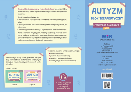 Autyzm Blok terapeutyczny Percepcja słuchowa Część 3