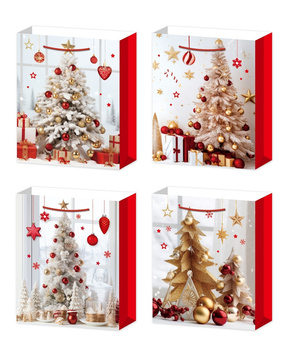 Torebki prezentowe BN 12 sztuk mix wzorów WK 22425 M