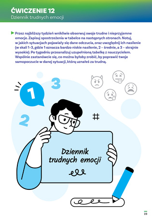 Emocjonalny rollercoaster czyli ćwiczenia na temat emocji dla nastolatków w spektrum autyzmu