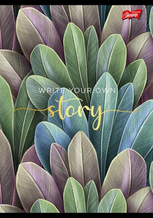 Paczka Zeszyt A5 80k linia tropical garden mix pakiet 10 sztuk