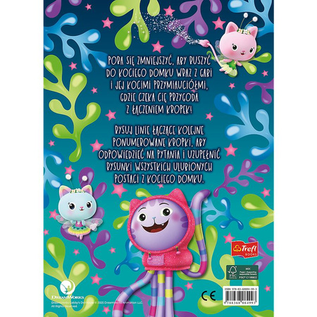 Koci domek Gabi. Połącz kropki