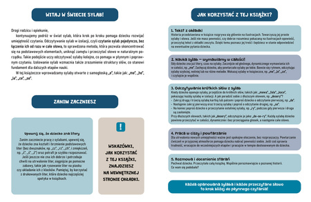 Pakiet Sylaby i słowa. Łatwa nauka czytania