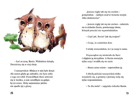 Pogoda dla puchaczy. Lato