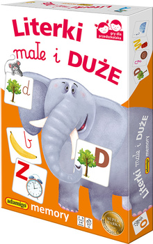 Gra Memory literki małe i duże