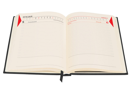 Kalendarz 2026 Colorfix A5 DNS czarny