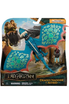 Wiking i Smok Deadly Nadder + Astrid Jak Wytresować Smoka