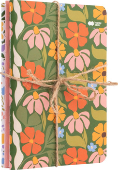 Zestaw notesów A6 szytych BLOOM-Boho 3 szt. po 32 ark. Happy Color