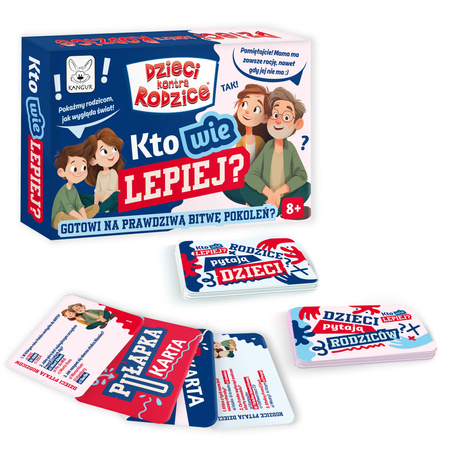 Gra Dzieci kontra Rodzice Kto wie lepiej?
