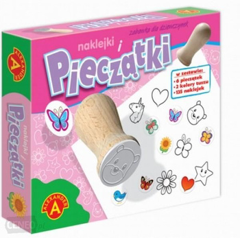 Pieczątki i naklejki zabawka dla dziewczynek 1766