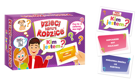 Gra Dzieci kontra Rodzice Kim Jestem?
