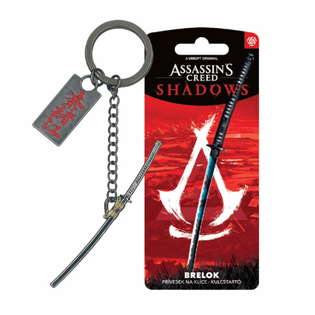 Brelok Assassin's Creed Shadows Naoe Katana Keychain