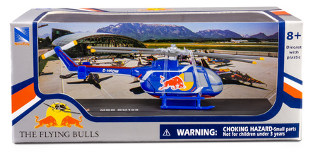 Helikopter MBB BO 105 The Flying Bulls 2023 w sakli 1:90