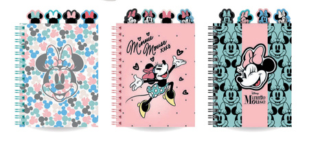Kołobrulion A5 Disney fashion Minnie 100 kartek 1szt. mix