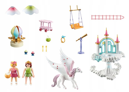 Playmobil Niebiański tęczowy zamek 71359
