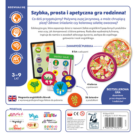 Gra Edukacyjna gotowanie Kapitan Nauka