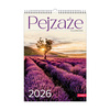 Kalendarz 2026 Pejzaże A3 ścienny