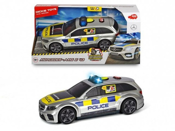 Samochód policyjny sos Mercedes