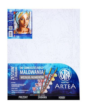 Malowanie po numerach Astra Artea Afrykańska kobieta