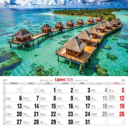 Kalendarz 2026 Barwy przyrody KD-9