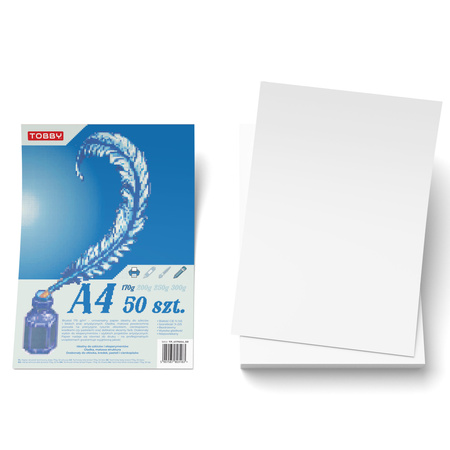 Papier Brystol A4 50 ark.170g