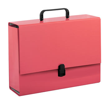 Teczka z rączką A4 10 cm Penmate róż malinowy