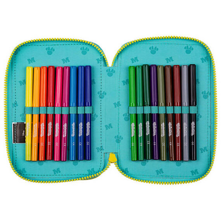 Piórnik 3-komorowy z wyposażeniem Coolpack Disney Core Jumper 3 Minnie