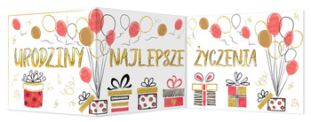 Karnet B6 składany Prezenty