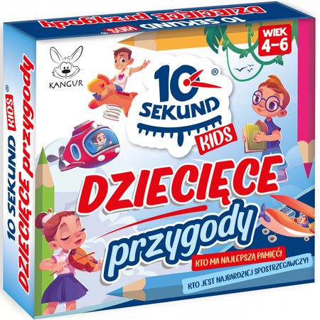 Gra 10 Sekund Kids Dziecięce Przygody
