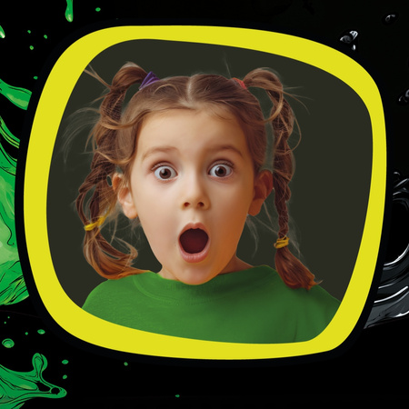 Jggly Slime Fluo Glow zielony 430 g