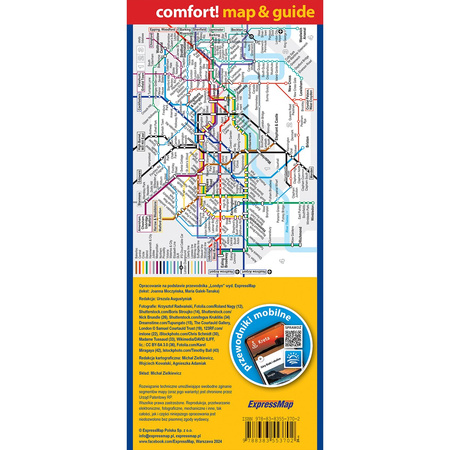 Londyn map&guide PL laminat 2024