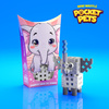 Klocki konstrukcyjne mini Pocket Pets Słonik 25 elementów